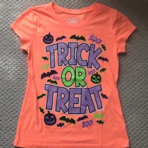 Girls justice halloween tee